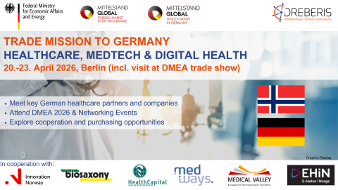 Norwegian Delegation in Berlin, DMEA, Digital Health