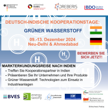 Markterkundung Indien Grüner Wasserstoff